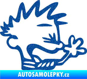 Samolepka Boy tůdle nůdle pravá Ultra Metalic modrá