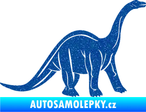 Samolepka Brachiosaurus 003 pravá Ultra Metalic modrá