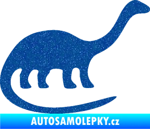 Samolepka Brontosaurus 001 pravá Ultra Metalic modrá