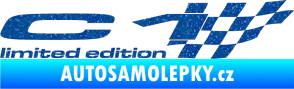 Samolepka C1 limited edition pravá Ultra Metalic modrá
