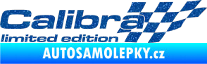 Samolepka Calibra limited edition pravá Ultra Metalic modrá