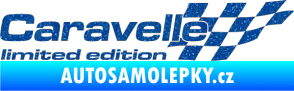 Samolepka Caravelle limited edition pravá Ultra Metalic modrá