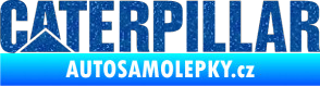 Samolepka Caterpillar - jedna barva Ultra Metalic modrá
