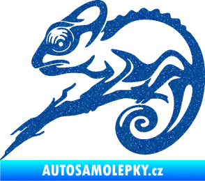 Samolepka Chameleon 001 levá Ultra Metalic modrá