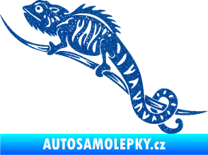 Samolepka Chameleon 003 levá Ultra Metalic modrá