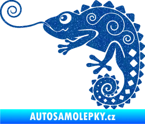 Samolepka Chameleon 004 levá Ultra Metalic modrá