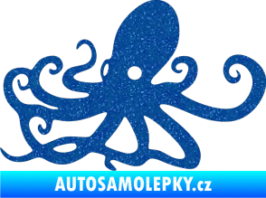 Samolepka Chobotnice 001 levá Ultra Metalic modrá