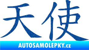 Samolepka Čínský znak Angel Ultra Metalic modrá