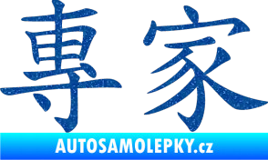 Samolepka Čínský znak Expert Ultra Metalic modrá