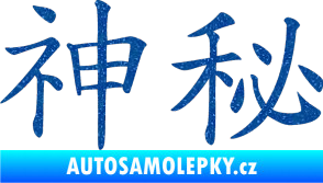 Samolepka Čínský znak Mystery Ultra Metalic modrá