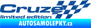 Samolepka Cruze limited edition pravá Ultra Metalic modrá