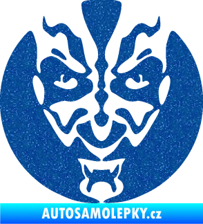 Samolepka Ďábel 001 Ultra Metalic modrá