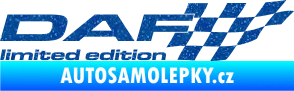 Samolepka DAF limited edition pravá Ultra Metalic modrá