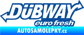 Samolepka Dübway 001 Ultra Metalic modrá