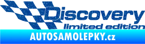 Samolepka Discovery limited edition levá Ultra Metalic modrá