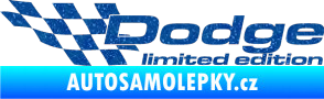 Samolepka Dodge limited edition levá Ultra Metalic modrá