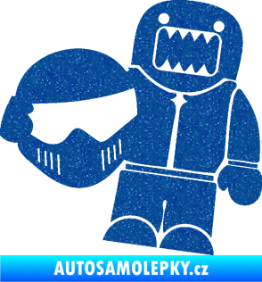 Samolepka Domo 014 levá Stig Ultra Metalic modrá