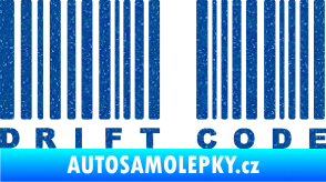 Samolepka Drift code Ultra Metalic modrá