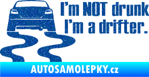 Samolepka Drifter 002 Ultra Metalic modrá
