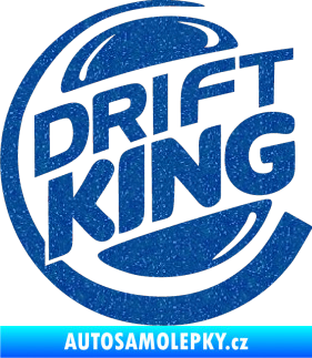 Samolepka Drift king Ultra Metalic modrá