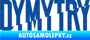 Samolepka Dymytry 001 Ultra Metalic modrá