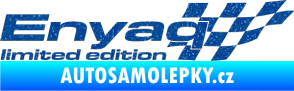Samolepka Enyaq limited edition pravá Ultra Metalic modrá