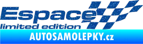 Samolepka Espace limited edition pravá Ultra Metalic modrá