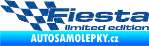 Samolepka Fiesta limited edition levá Ultra Metalic modrá
