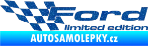 Samolepka Ford limited edition levá Ultra Metalic modrá