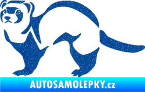 Samolepka Fretka 002 levá Ultra Metalic modrá