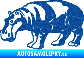 Samolepka Hroch 003 levá Ultra Metalic modrá