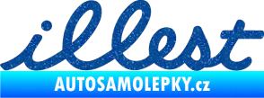 Samolepka Illest 001 Ultra Metalic modrá