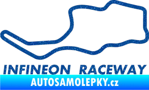 Samolepka Okruh Infineon Raceway Ultra Metalic modrá