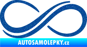 Samolepka Inifinity 001 levá Ultra Metalic modrá
