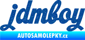 Samolepka Jdm boy nápis Ultra Metalic modrá