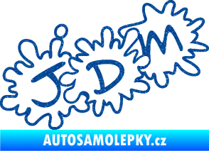 Samolepka JDM kaňky Ultra Metalic modrá
