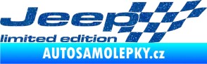 Samolepka Jeep limited edition pravá Ultra Metalic modrá