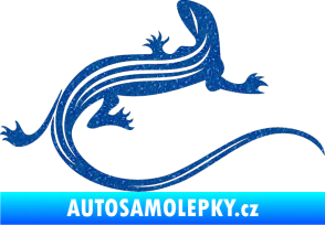 Samolepka Ještěrka 011 pravá Ultra Metalic modrá