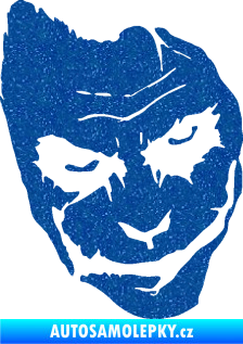 Samolepka Joker 002 pravá tvář Ultra Metalic modrá