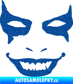 Samolepka Joker 004 tvář levá Ultra Metalic modrá