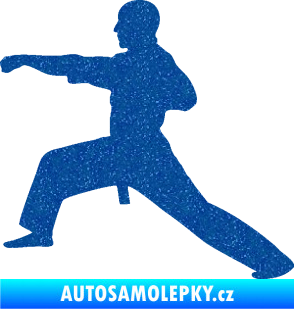 Samolepka Judo 001 levá Ultra Metalic modrá