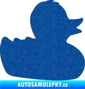 Samolepka Kachnička 001 pravá Ultra Metalic modrá