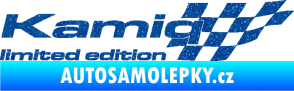 Samolepka Kamiq limited edition pravá Ultra Metalic modrá