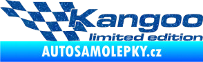 Samolepka Kangoo limited edition levá Ultra Metalic modrá