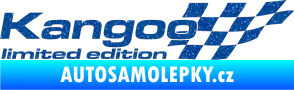 Samolepka Kangoo limited edition pravá Ultra Metalic modrá