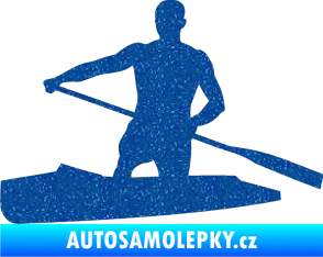 Samolepka Kanoista 002 levá Ultra Metalic modrá