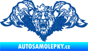 Samolepka Kapota 041 lev Ultra Metalic modrá
