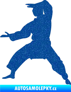 Samolepka Karate 006 levá Ultra Metalic modrá