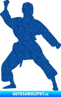 Samolepka Karate 011 levá Ultra Metalic modrá