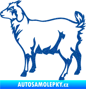 Samolepka Koza 002 levá Ultra Metalic modrá